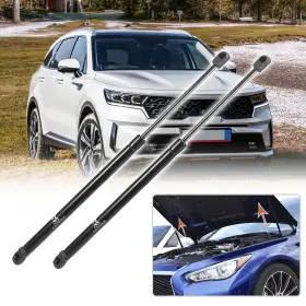 X Autohaux 723115804140 Front Hood Lift Support Shock Gas Struts Fit For Kia Sorento 2011-2014 - 2 Pack