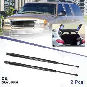 X Autohaux 767153740558 2 Pcs Rear Hatch Lift Supports Struts For Cadillac Escalade 2002-2006 Black X Autohaux 767153740558 2 Pcs Rear Hatch Lift Supports Struts For Cadillac Escalade 2002-2006 Black