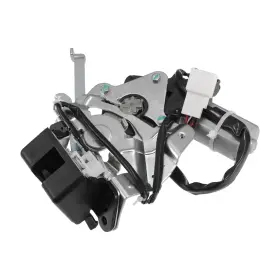 A24010400ux0675 X Autohaux Rear Liftgate Door Lock Actuator For Toyota Sienna 2004-2010 Silver Tone