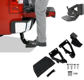 Yg-15f150-bs-mb Youngercar F150 Bedstep Retractable For 2015-2022 Ford F-150 Pickup Rear Bumper Step Sid