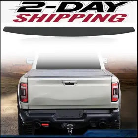 02etm3725abk-pit25 Zenith Black Tailgate Spoiler Cap Molding Fit Dodge Ram 2500 3500 2019 2020 2021 - 2023