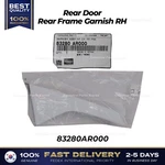 Genuine Rear Door Frame Garnish 83280AR000 For Hyundai Genesis GV70 New. Price: $89.00.