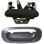 New Rear Tailgate Handle & Bezel Trim Black Textured For 1997-2004 Dodge Dakota. Price: $24.95.