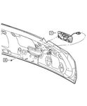 Genuine Mopar Lift-gate Handle UE14XWGAF New. Price: $77.50.