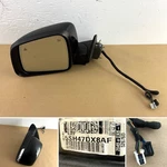 2014-2022 Dodge Durango Driver Left Side View Mirror Black 5SH47DX8AF Oem Mopar Used. Price: $384.14.