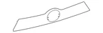 Genuine Toyota Lift-gate Finish Panel 76811-0E902 New. Price: $112.23.