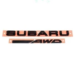 Oem 2016 Subaru Wrx Sti Black Rear Trunk Emblem Letter Nameplate 93079VA180 Remanufactured. Price: $34.45.