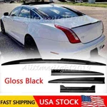 For Jaguar F-type Xe Xf Xk Xj Adjust Gloss Black Rear Trunk Spoiler Wing Lip New. Price: $32.99.