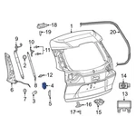 For Jeep Cherokee 2019-2023 68432361AB Rear Liftgate Stop Bumper New. Price: $14.99.