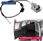Rear Left Cargo Door Upper Latch With Cable Compatible 1992-2014 Ford E150 New. Price: $36.28.