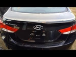 Trunk/hatch/tailgate Sedan With Keyless Entry Fits 11-13 Elantra 35805 Used. Price: $464.06.