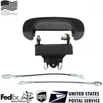 New Tailgate Handle Bezel Cables Smooth Black Plastic For 1994-2001 Dodge Ram. Price: $77.86.