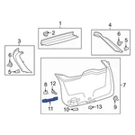 Ford Edge 2015-2024 FT4Z5831458AA Rear Liftgate Pull Handle New. Price: $20.16.