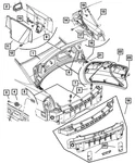 Genuine Mopar Decklid Inner Pull Cup 5000064AB New. Price: $22.65.