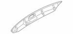 Oem New 2012-2018 Ford Focus With Camera Rear Molding Panel CV6Z-5843400-BA. Price: $143.53.