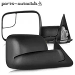 Pair Power Side View Tow Mirrors For 1994-97 Dodge Ram 1500 2500 3500 W/ Bracket New. Price: $107.34.