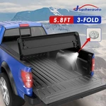 5.8FT Tri-fold Truck Tonneau Cover For 14-19 Chevy Silverado Gmc Sierra 150 New. Price: $157.89.
