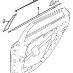 For Hyundai Elantra 2021-2025 82850AA000 Front Left Door Reveal Molding New. Price: $54.23.