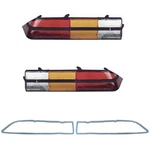 Oer Tail Lamp Lens & Gasket Set 1978-81 Chevy Camaro Z28 With Black Accent Trim New. Price: $408.98.