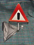 Mercedes Warning Triangle &bracket Oem 0005905412/1268900014 Excellentcondition Used. Price: $175.00.