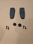 99-04 Jeep Grand Cherokee Rear Liftgate Glass L/s,r/s Hinge Set Pair Black Oem Used. Price: $44.00.