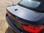 17-20 Bmw M240I Convertible Oem Trunk Decklid Assembly Black Used. Price: $510.00.