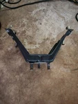 Land Rover Discovery 1994-99 Spare Tire Carrier Rear Rack Mount Series Only Used. Price: $49.00.