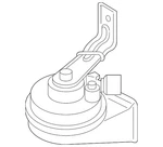 Genuine Kia Low Note Horn 96611-S8500 New. Price: $63.74.