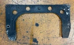 Mercedes 123 Oem 240 300 Td Wagon Rear Hatch License Plate Holder, Excellent Used. Price: $60.00.
