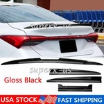 For Jaguar F-type Xe Xf Xk Xj Rear Trunk Spoiler Lip Wing Gloss Black Adjustable New. Price: $37.95.
