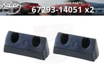 Toyota Genuine Supra 67293-14051 Gate Hatch Back Door Cushion STOPPER*2 New Oem. Price: $38.88.
