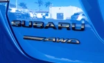 New Genuine Oem Rear Badge Set "subaru Symmetrical Awd" Black Limited. Price: $73.35.