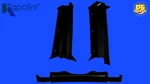 1977-1979 Cadillac Fleetwood/deville Rear Trunk Fillers ( Set Of 3 Pcs ) New. Price: $229.00.