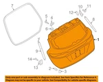 Ford Oem 15-19 Mkc Gate-lift EJ7Z7840010C New. Price: $1331.68.