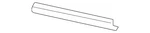 Genuine Volkswagen Lower Gate Trim 3CN-867-585-82V New. Price: $36.24.