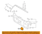 Hyundai Oem 10-15 Tucson Liftgate Tailgate Hatch-pull Pocket 817552S0009P New. Price: $13.78.