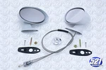 Painted Sport Rallye Mirror Set Fits 70-76 Dart Duster Demon Superbee Mopar New. Price: $349.95.