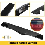 Upgraded Tailgate Liftgate Handle Garnish For 04-09 Toyota Prius Smooth Black New. Price: $31.34.