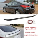 46.85 Universal Fit For Hyundai Elantra 11-16 Sedan Rear Trunk Lip Spoiler Wing New. Price: $32.86.