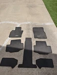 Oem/genuine Mazda CX-90 2024- All Weather Mats KMS7V0350 Captain Seats Used. Price: $150.00.