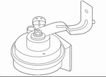 Genuine High Pitch Horn 96621S8500 For Hyundai Palisade Kia Telluride New. Price: $55.00.