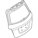 Genuine Mercedes-benz Oe Rear Door 204-740-04-00 New. Price: $1330.79.