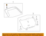 Lincoln Ford Oem Mkt Liftgate Tailgate Hatch-lower Trim Clip W714372S300 New. Price: $11.20.