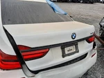 16-19 Bmw 740I Oem Trunk Decklid Assembly White Used. Price: $680.00.
