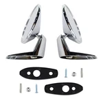 2PCS Chrome Outside Door Rearview Mirror Kit For Dodge Plymouth 1966-1975 New. Price: $85.99.