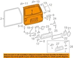 Toyota Oem 05-07 Sequoia-liftgate Tailgate Hatch Panel Skin 670050C081 New. Price: $1215.31.