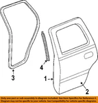 Gm Oem 00-07 Avalanche 1500 Rear Door Components-outer Panel 15713035 New. Price: $604.24.