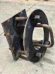 Land Rover Series Station Wagon Rear Door Tire Carrier Complete Kit Genuine Used. Price: $249.00.