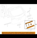 Gm Oem 18-23 Terrain Lift Gate Exterior Trim-applique Panel 84123460 New. Price: $259.60.
