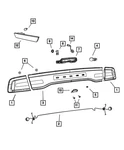 Genuine Mopar Taillamp Jumper Wiring 68096286AA New. Price: $126.50.